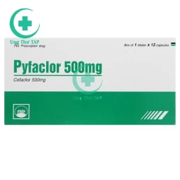 Pyfaclor 500mg - Thuốc điều trị nhiễm khuẩn đường hô hấp