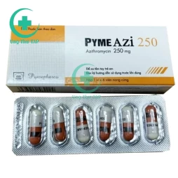 PymeAzi 250 - Thuốc điều trị khuẩn đường hô hấp trên
