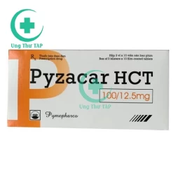 Pyzacar HCT 100/12.5 mg Pymepharco - Thuốc trị tăng huyết áp