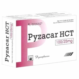 Pyzacar HCT 100/25 mg Pymepharco - Điều trị tăng huyết áp