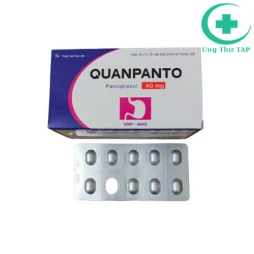 Quanpanto 40mg Quapharco - Thuốc trị viêm loét dạ dày, tá tràng