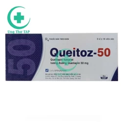 Queitoz-50 Davipharm - Thuốc điều trị tâm thần phân liệt