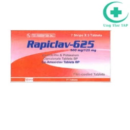 RAPICLAV-625 - Thuốc điều trị nhiễm khuẩn hiệu quả