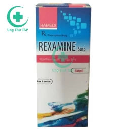 Rexamine Susp- Thuốc điều trị nhiễm trùng: hô hấp, da, răng miệng