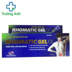 Rhomatic Gel Alpha 50G - Thuốc bôi giảm đau của Hadiphar 