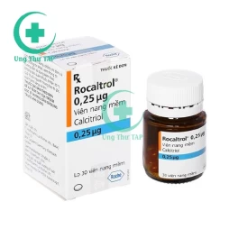 Rocaltrol 0.25mcg Caps B/30 - Thuốc trị loãng xương của Roche