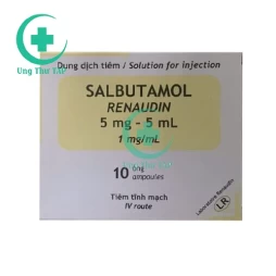 Salbutamol Renaudin 5mg/5ml (0,1%) - Điều trị hen suyễn