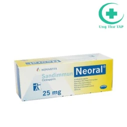 Neoral 25mg - Thuốc phòng ngừa thải ghép hiệu quả của Đức