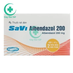 SaVi Albendazol 200 - Thuốc điều trị nhiễm nấm, ký sinh trùng
