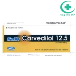 Savi Carvedilol 12.5 - Thuốc điều trị tăng huyết áp hiệu quả