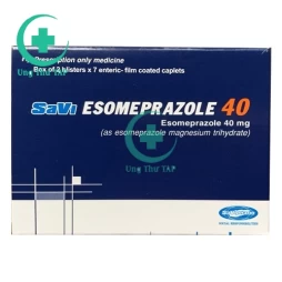 SaVi Esomeprazole 40 - Thuốc hỗ trợ điều trị các bệnh dạ dày