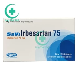 SaVi Irbesartan 75 - Thuốc điều trị tăng huyết áp vô căn