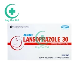 Savi Lansoprazole 30 - Thuốc điều trị viêm loét dạ dày tá tràng