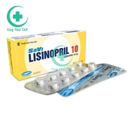 SaVi Lisinopril 5 - Thuốc điều trị suy tim, nhồi máu cơ tim