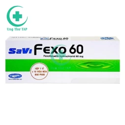 SaViFexo 60 - Thuốc điều trị viêm mũi dị ứng theo mùa, mày đay