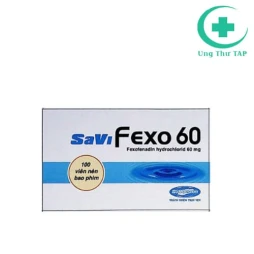 SaViFexo 60 - Thuốc điều trị viêm mũi dị ứng theo mùa, mày đay