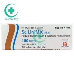 Scilin M30 (30/70) 100IU/ml Bioton - Điều trị tiểu đường tuýp 1