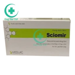 Sciomir 4mg/2ml- Thuốc điều trị liệt nửa người - Medlac Pharma