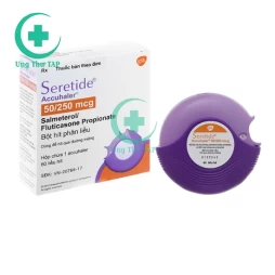 Seretide Accuhaler 50/250mcg - Điều trị tắc nghẽn đường dẫn khí