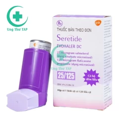 Seretide Evohaler DC 25/125mcg - Điều trị tắc nghẽn đường dẫn khí