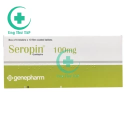 Seropin 100mg - Thuốc điều trị tâm thần phân liệt hiệu quả của Hy Lạp