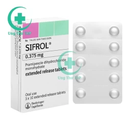 Sifrol 0,375mg - Thuốc điều trị triệu chứng bệnh Parkinson vô căn