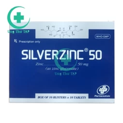 Silverzinc 50 - Thuốc phòng ngừa và điều trị thiếu kẽm