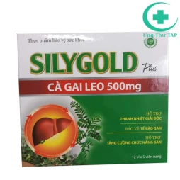 SILYGOLD Plus CÀ GAI LEO 500mg - Giúp Hỗ trợ bổ gan hiệu quả