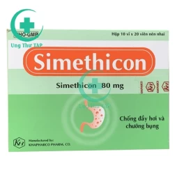 Simethicon - Điều trị rối loạn tiêu hóa do tích tụ quá nhiều hơi