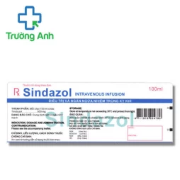 Sindazol Intravenous Infusion - Điều trị nhiễm trùng hiệu quả