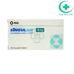 Singulair 4mg - Thuốc điều trị hen phế quản, viêm mũi dị ứng