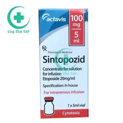 Sintopozid 100mg/5ml - Thuốc điều trị ung thư hiệu quả 