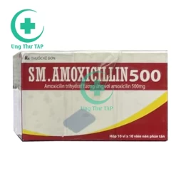 SM.Amoxicillin 500 - Thuốc điều trị các nhiễm khuẩn hiệu quả