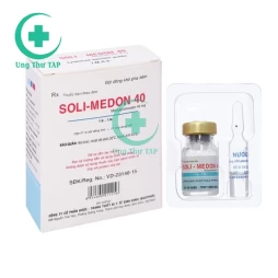 Soli-Medon 40 - Thuốc điều trị viêm khớp, thiếu máu, dị ứng nặng