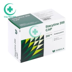 Stacytine 200 CAP Stellapharm - Hộp 10 vỉ x 10 Viên nang cứng