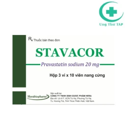 Stavacor 10mg - Thuốc điều trị tăng cholesterol máu tốt nhất