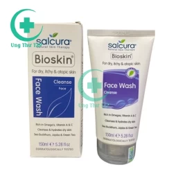 Salcura Bioskin Face Wash Cleanse 150ml - Làm sạch và giữ ẩm da