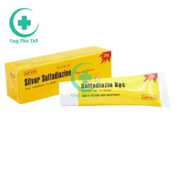 Sulfadiazin bạc - Thuốc bôi điều trị bỏng hiệu quả của Medipharco (10 tuýp)