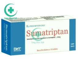 Sumatriptan Hataphar - Thuốc điều trị đau nửa đầu