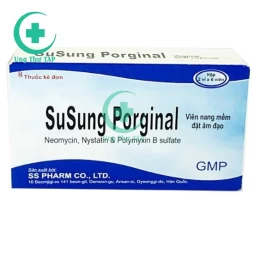 SuSung Porginal SS Pharm - Thuốc điều trị nhiễm trùng phụ khoa