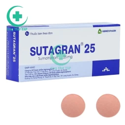Sutagran 25 - Thuốc điều trị đau nửa đầu cấp mà mạn tính