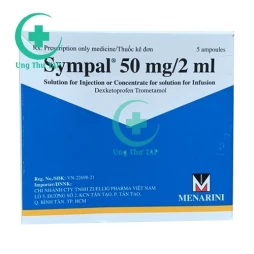 Sympal 50mg/2ml - Thuốc giảm đau từ nhẹ đến trung bình của Ý