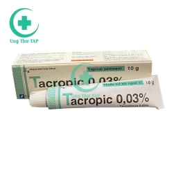 Tacropic 0,03% - Thuốc điều trị trị viêm da cơ địa của Davipharm