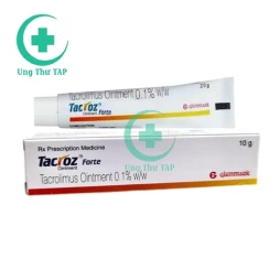 Tacroz Forte 0,1% 10g Glenmark - Thuốc điều trị viêm da cơ địa