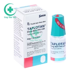 Taflotan 2,5ml - Dung dịch làm giảm áp lực nội nhãn cao Nhật Bản