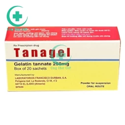 Tanagel 250mg - Thuốc điều trị tiêu chảy, viêm ruột ở trẻ