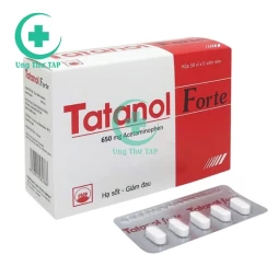 Tatanol Forte 650mg Pymepharco (150 viên) - Giảm đau, hạ sốt