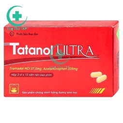 Tatanol Ultra 325/37.5mg Pymepharco - Thuốc giảm đau hiệu quả