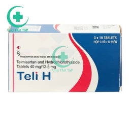Teli H - Thuốc trị tăng huyết áp vô căn hiệu quả của Ấn Độ