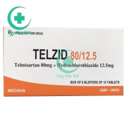 Telzid 80/12.5 - Thuốc điều trị tăng huyết áp của Me Di Sun
